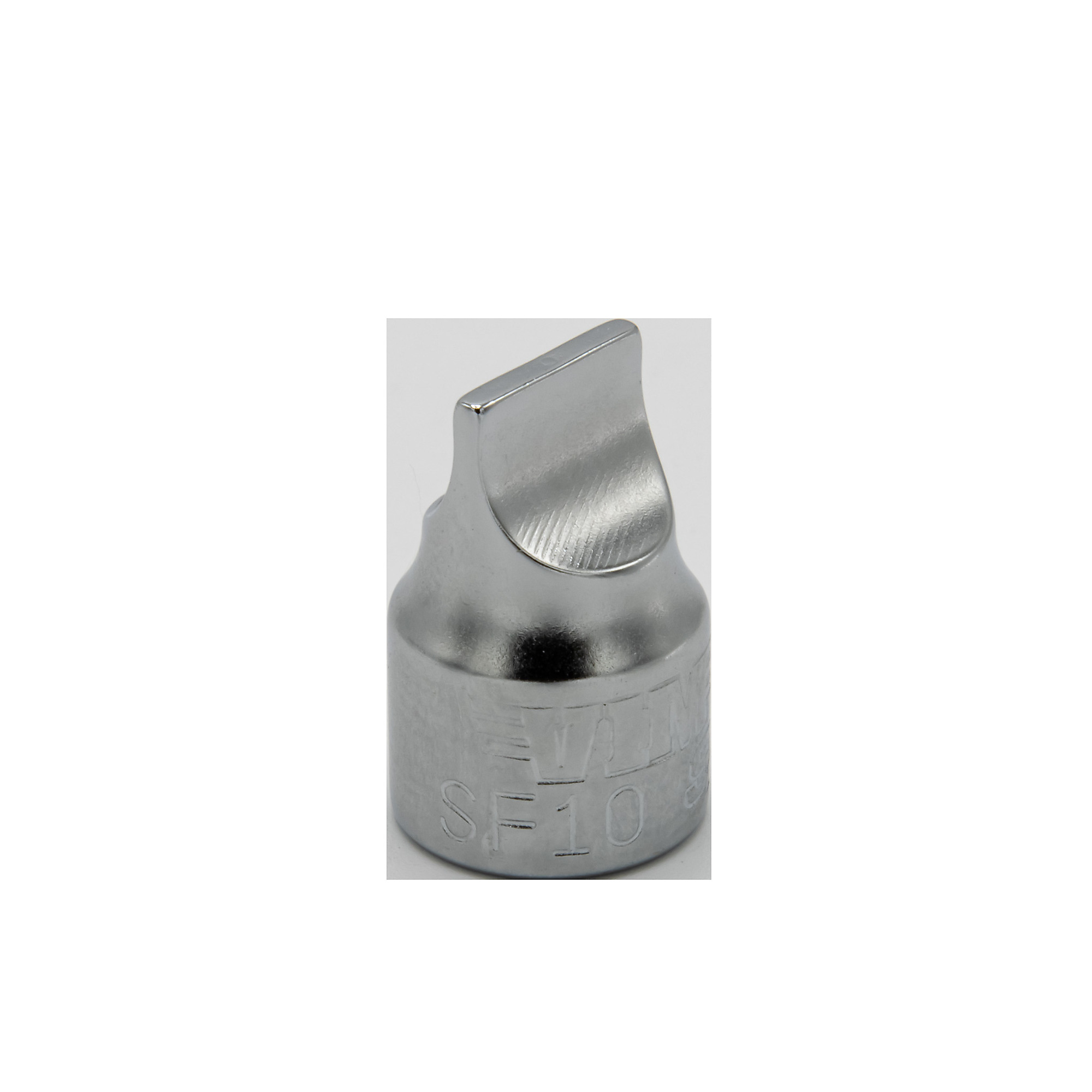 Vim Stubby Flat Tip Driver — 10mm x 1.6m Blade, 1/4in. Square Drive, Model# VIMSF10